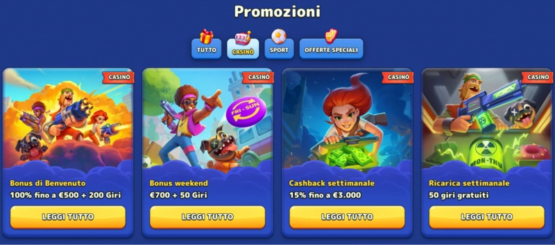 Pistolo Bonuses